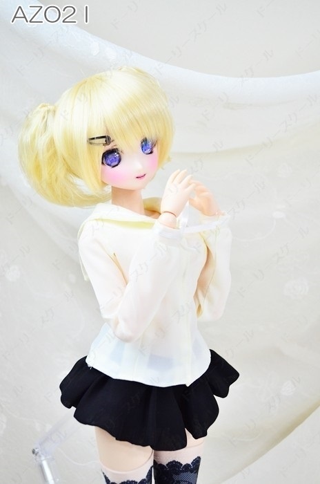 セーラーカラーブラウスの型紙 Sailor Collar Blouse pattern