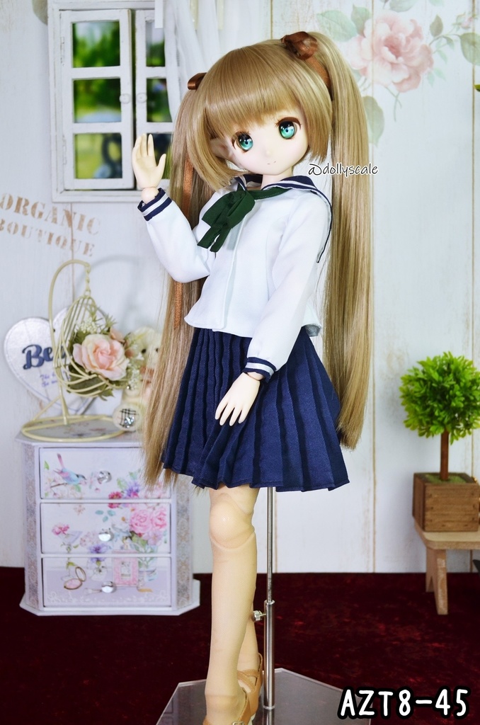 セーラーカラーブラウスの型紙 Sailor Collar Blouse pattern