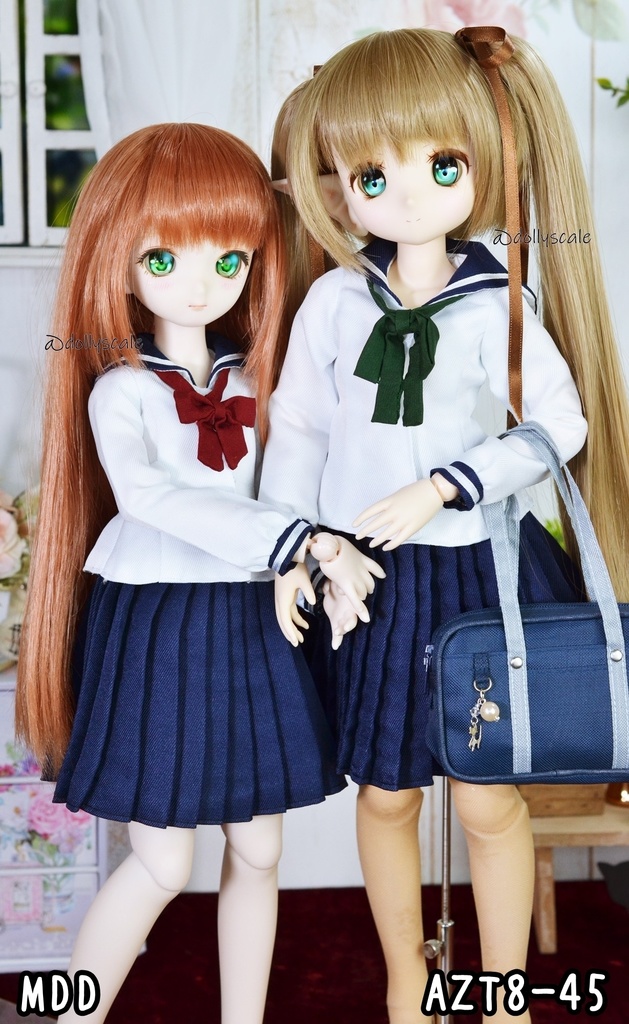 セーラーカラーブラウスの型紙 Sailor Collar Blouse pattern