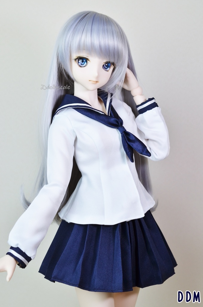 セーラーカラーブラウスの型紙 Sailor Collar Blouse pattern