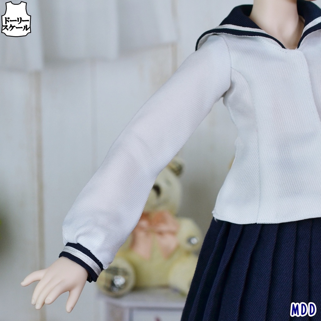セーラーカラーブラウスの型紙 Sailor Collar Blouse pattern