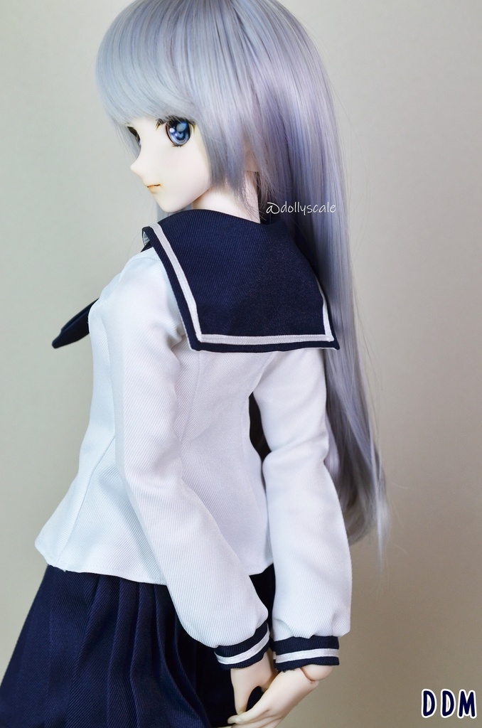 セーラーカラーブラウスの型紙 Sailor Collar Blouse pattern