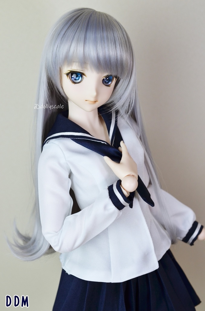 セーラーカラーブラウスの型紙 Sailor Collar Blouse pattern