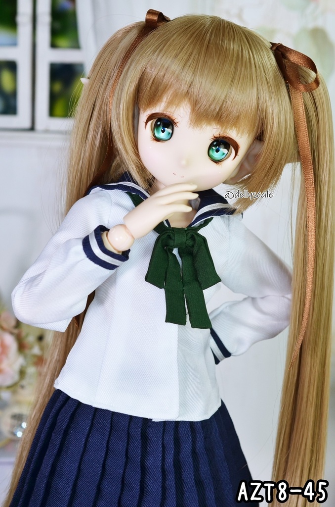 セーラーカラーブラウスの型紙 Sailor Collar Blouse pattern