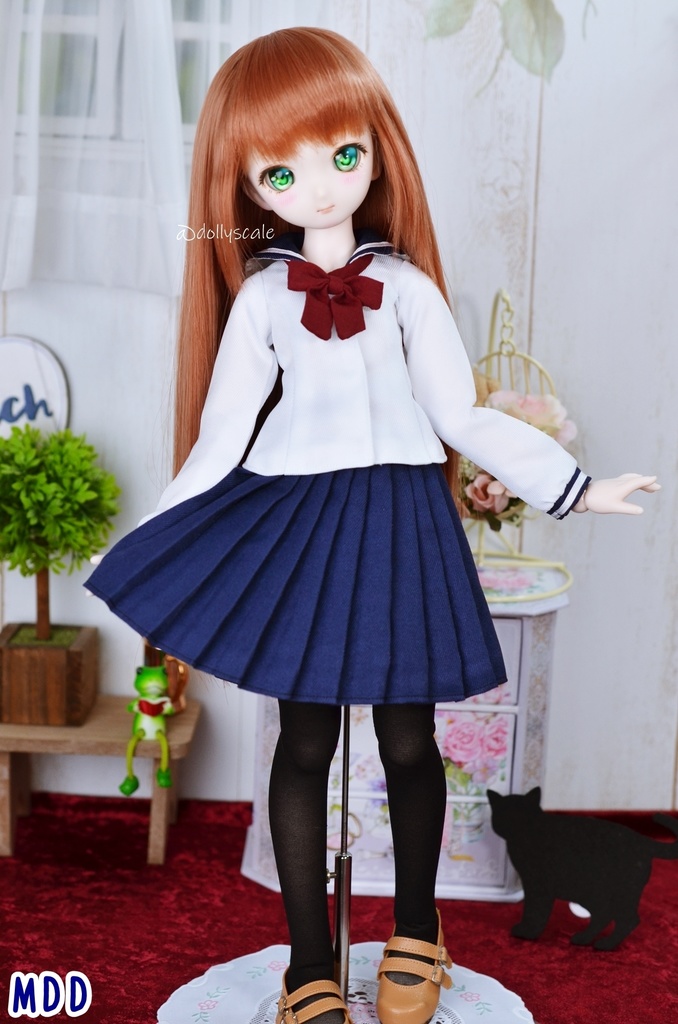 セーラーカラーブラウスの型紙 Sailor Collar Blouse pattern