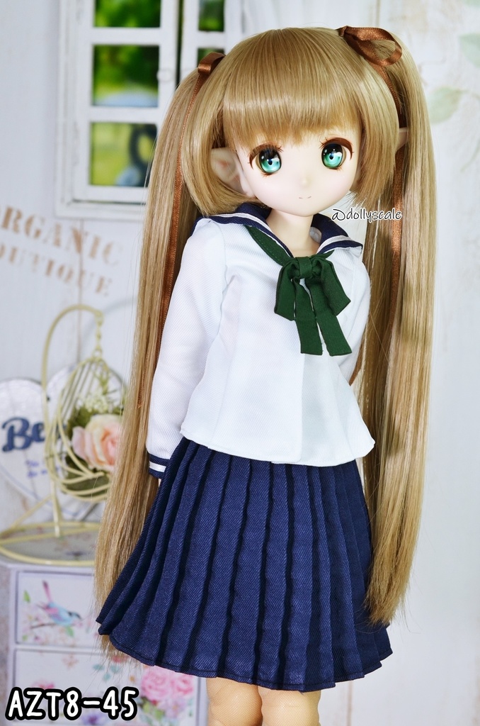 セーラーカラーブラウスの型紙 Sailor Collar Blouse pattern
