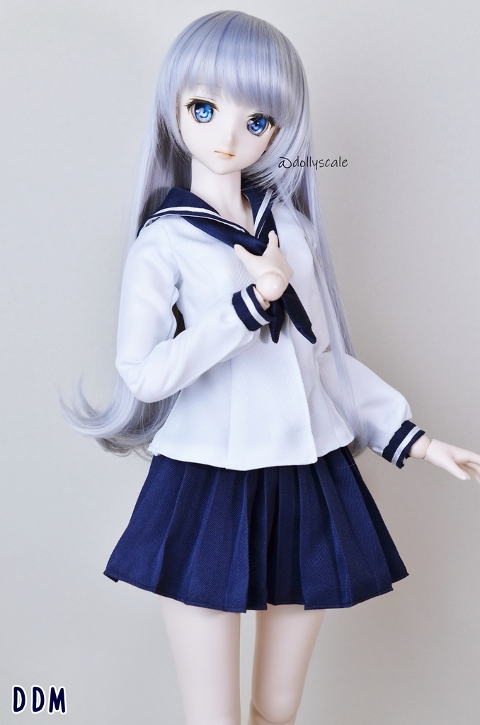 セーラーカラーブラウスの型紙 Sailor Collar Blouse pattern