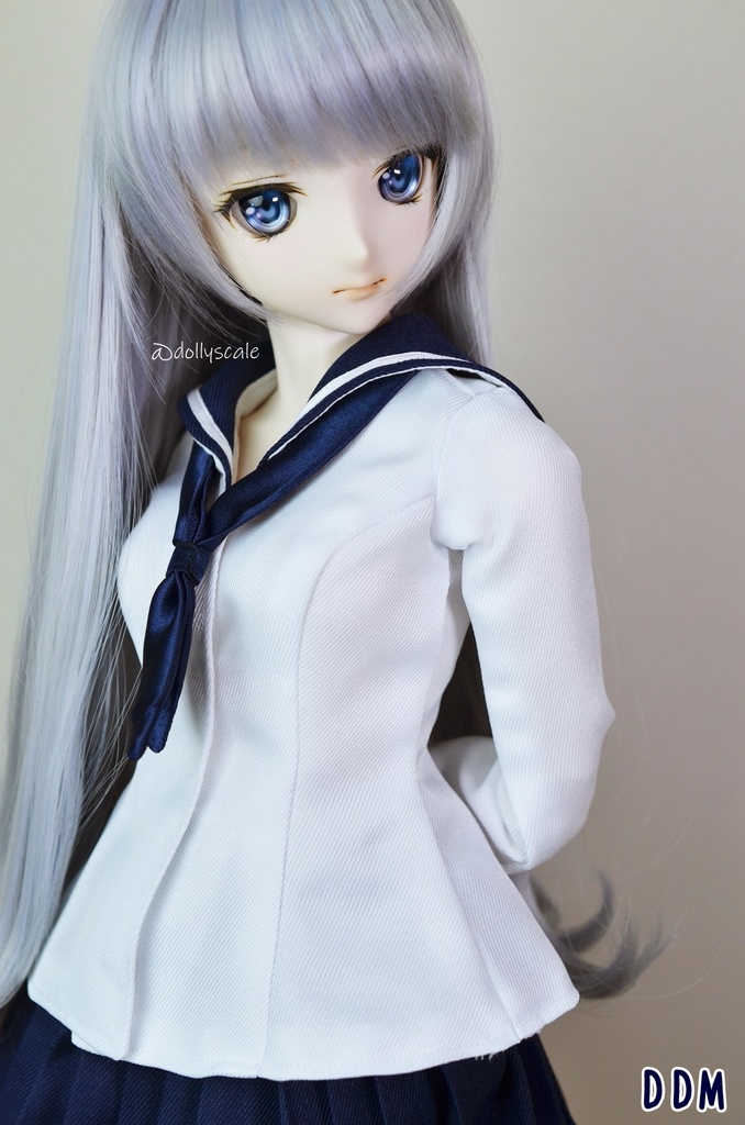 セーラーカラーブラウスの型紙 Sailor Collar Blouse pattern