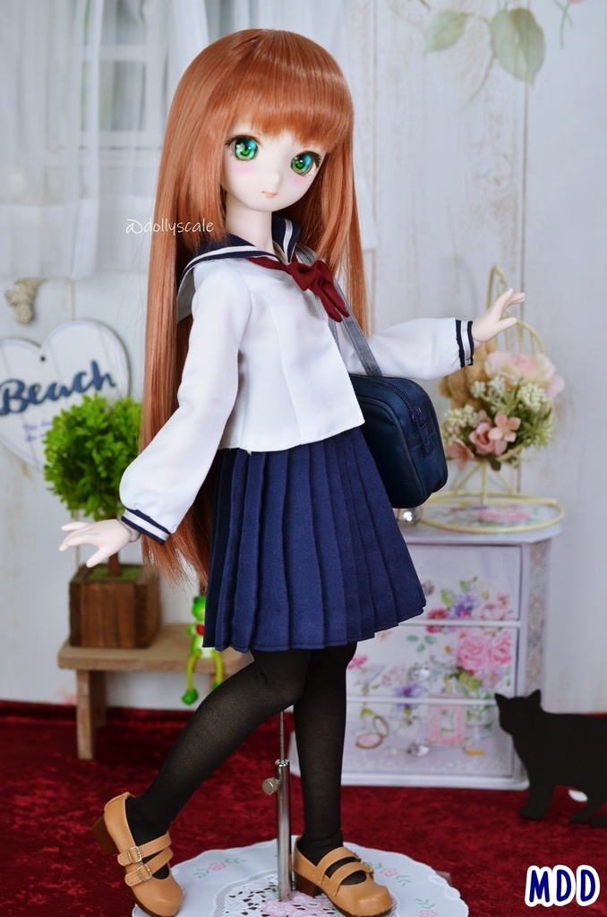 セーラーカラーブラウスの型紙 Sailor Collar Blouse pattern