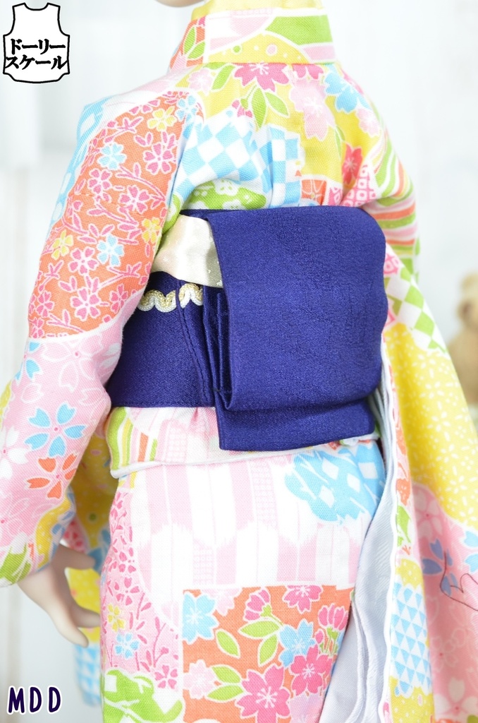 一重太鼓帯の型紙 Single Taiko obi pattern