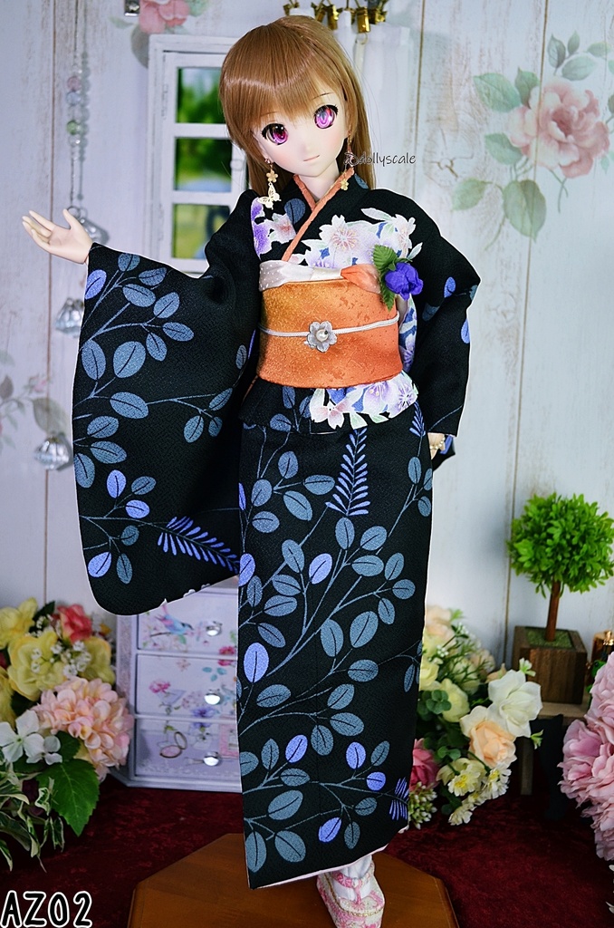 一重太鼓帯の型紙 Single Taiko obi pattern