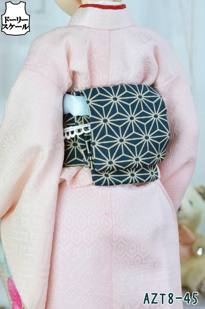 一重太鼓帯の型紙 Single Taiko obi pattern