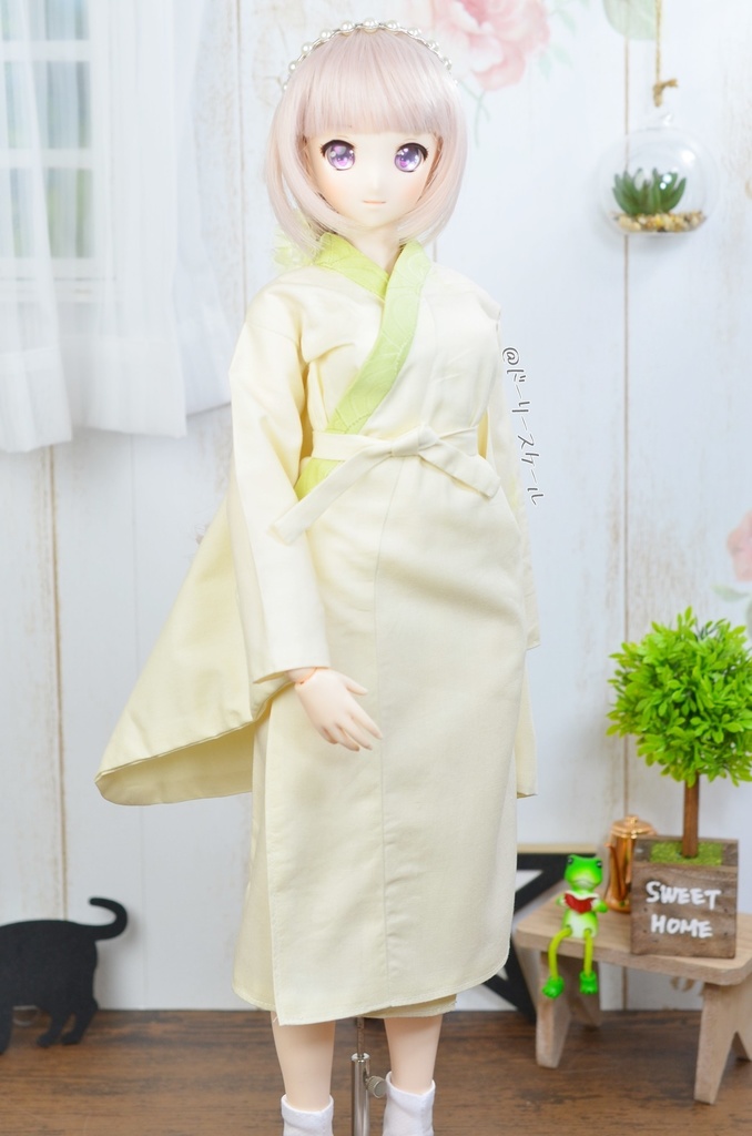 長じゅばんの型紙 Long undergarment pattern