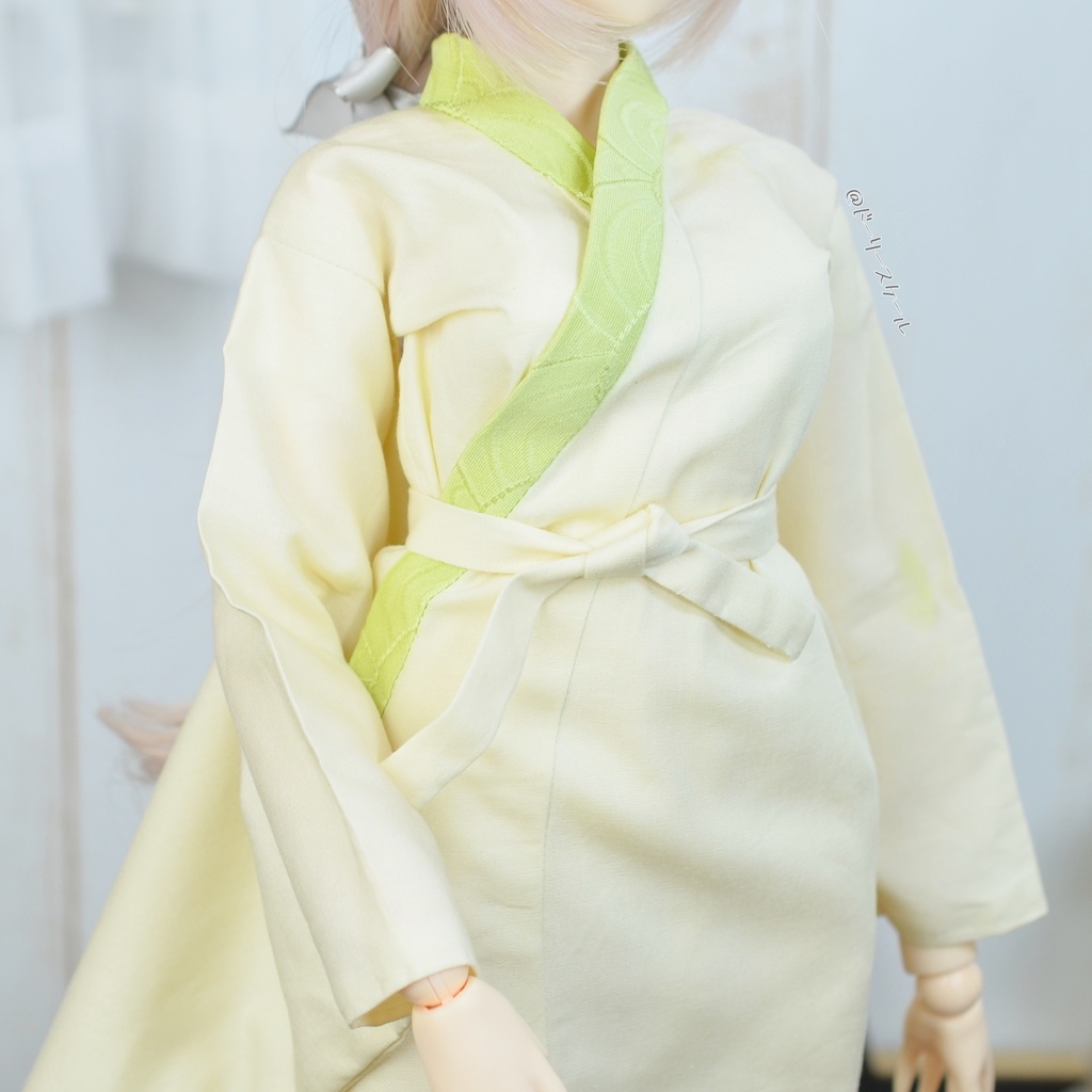 長じゅばんの型紙 Long undergarment pattern