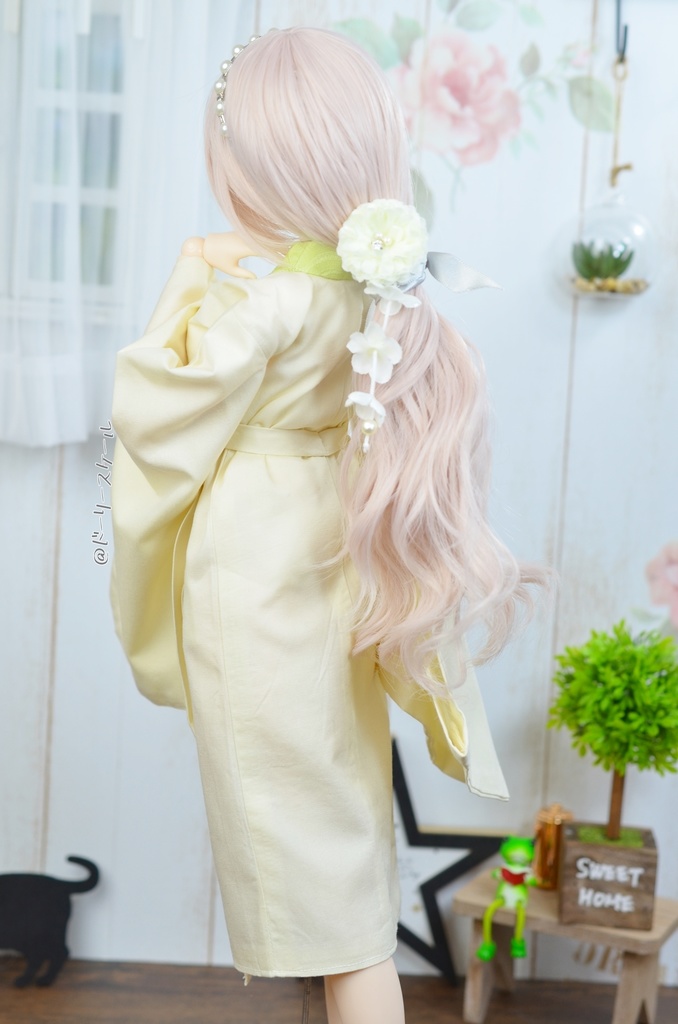 長じゅばんの型紙 Long undergarment pattern