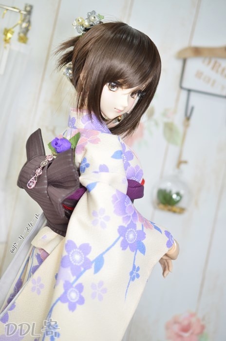 総裏地着物(袷着物)の型紙 Fully lined kimono pattern(Awase kimono)