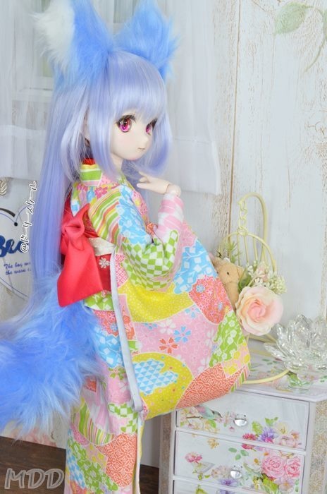 総裏地着物(袷着物)の型紙 Fully lined kimono pattern(Awase kimono)