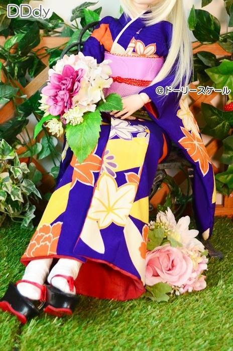 総裏地着物(袷着物)の型紙 Fully lined kimono pattern(Awase kimono)