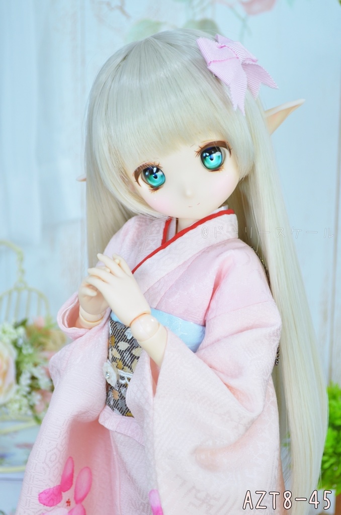 総裏地着物(袷着物)の型紙 Fully lined kimono pattern(Awase kimono)