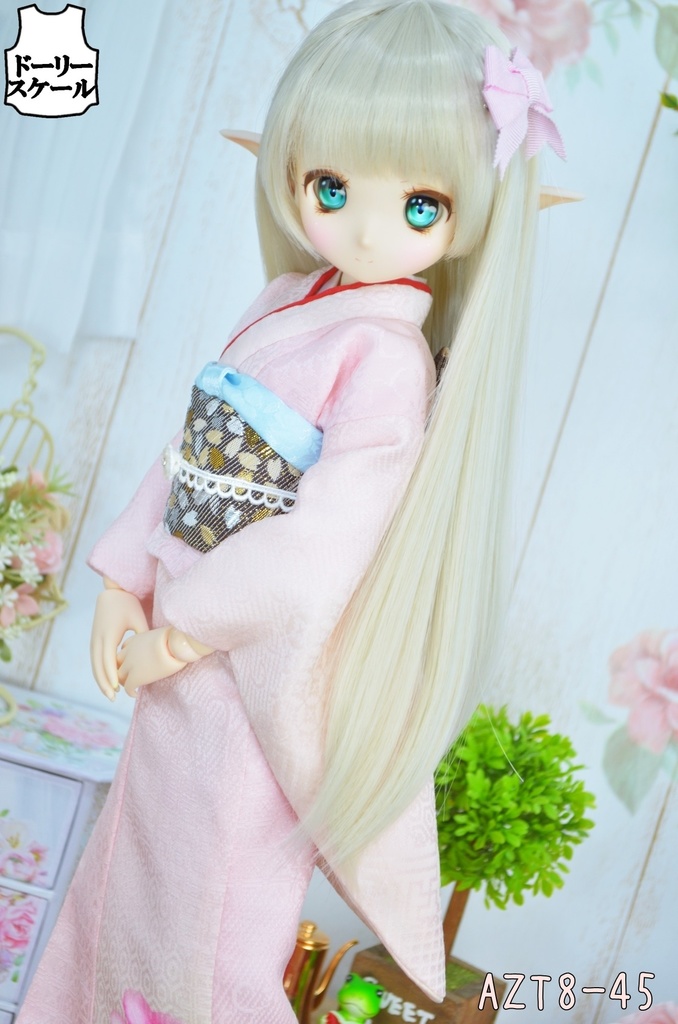 総裏地着物(袷着物)の型紙 Fully lined kimono pattern(Awase kimono)