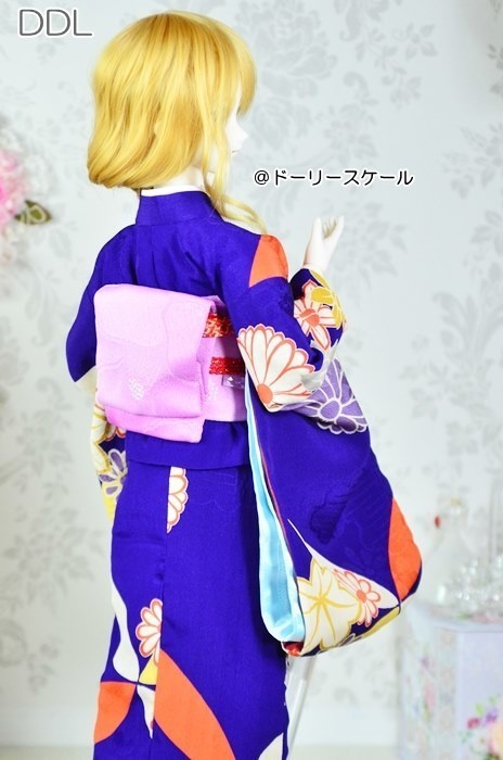 総裏地着物(袷着物)の型紙 Fully lined kimono pattern(Awase kimono)