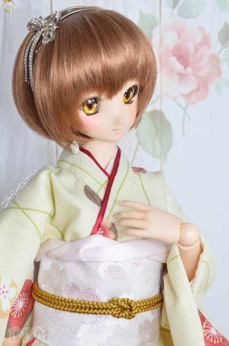 総裏地着物(袷着物)の型紙 Fully lined kimono pattern(Awase kimono)