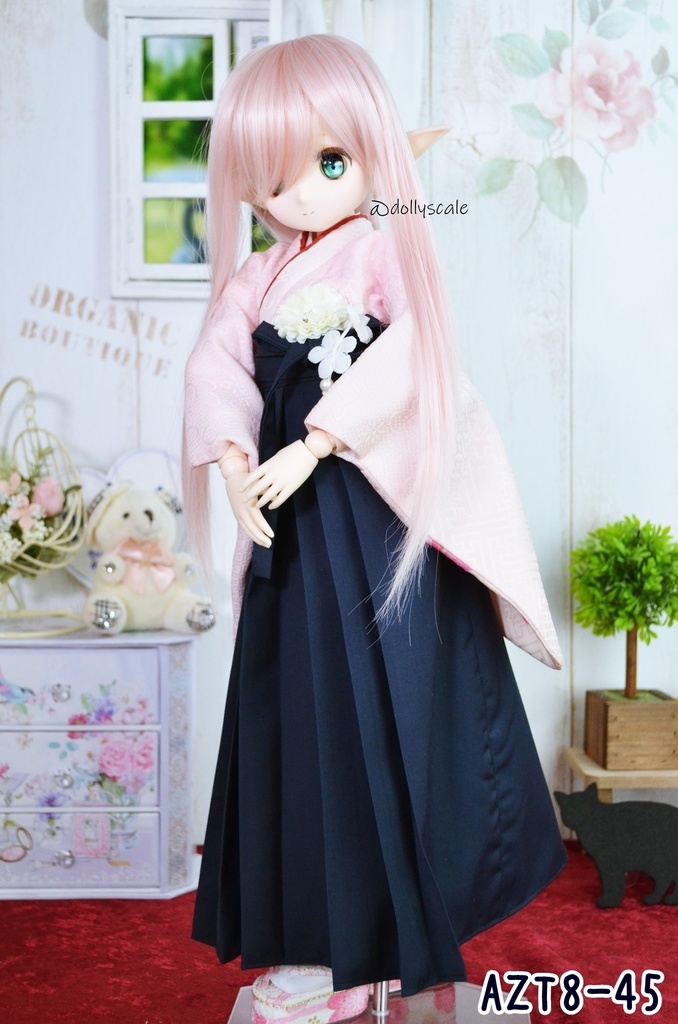 女袴の型紙 Women's hakama pattern