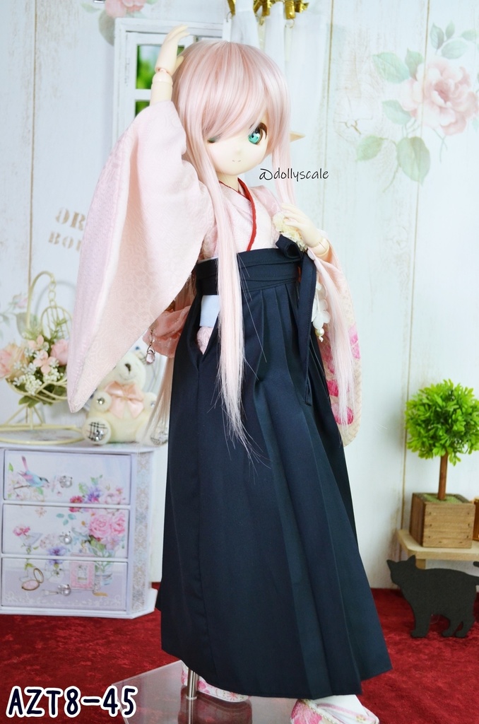 女袴の型紙 Women's hakama pattern