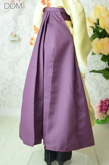 女袴の型紙 Women's hakama pattern