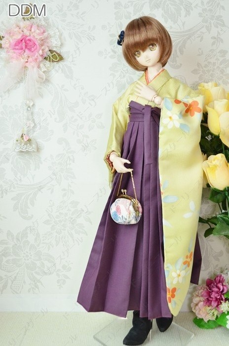 女袴の型紙 Women's hakama pattern