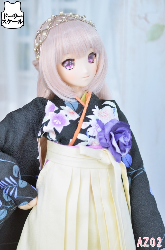 女袴の型紙 Women's hakama pattern