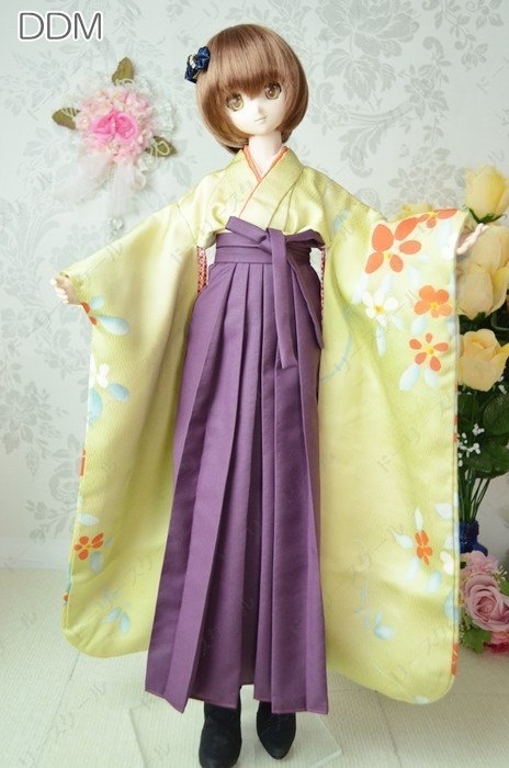 女袴の型紙 Women's hakama pattern