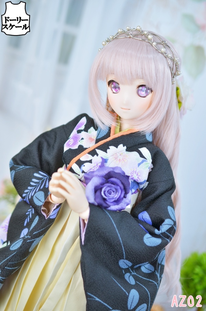 女袴の型紙 Women's hakama pattern