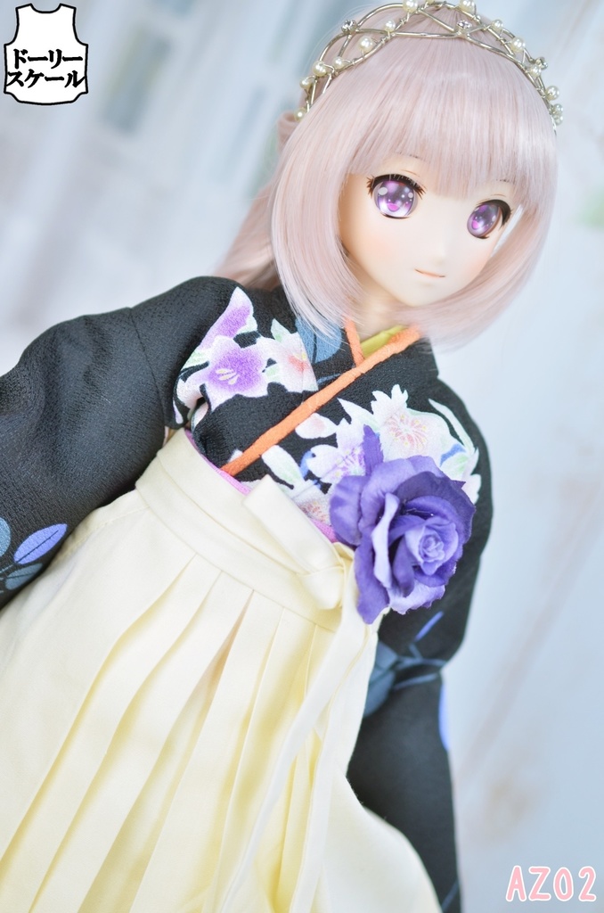 女袴の型紙 Women's hakama pattern