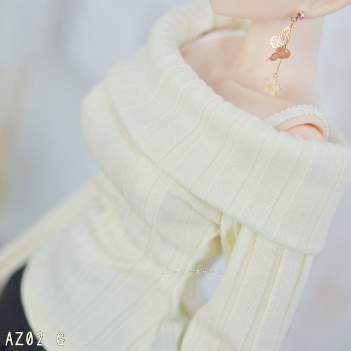 オフショルダーカットソーの型紙 Off-the-shoulder cut-saw pattern