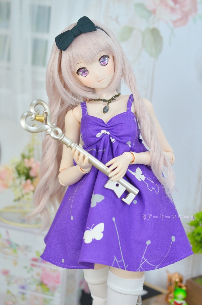 ハイウエストキャミワンピースの型紙 High-Waist Camisole Dress pattern