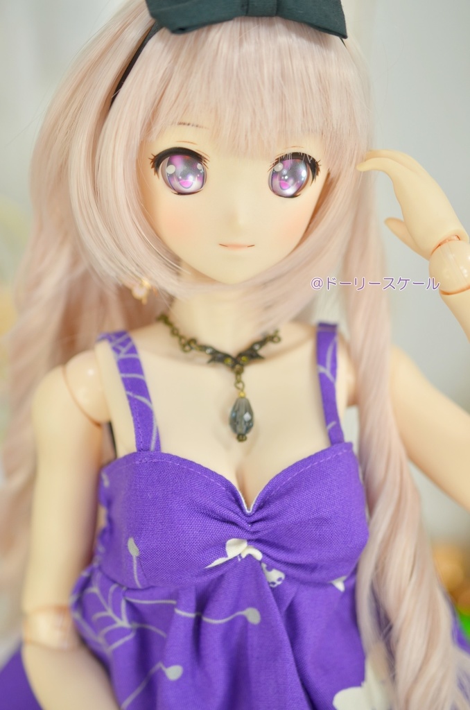 ハイウエストキャミワンピースの型紙 High-Waist Camisole Dress pattern