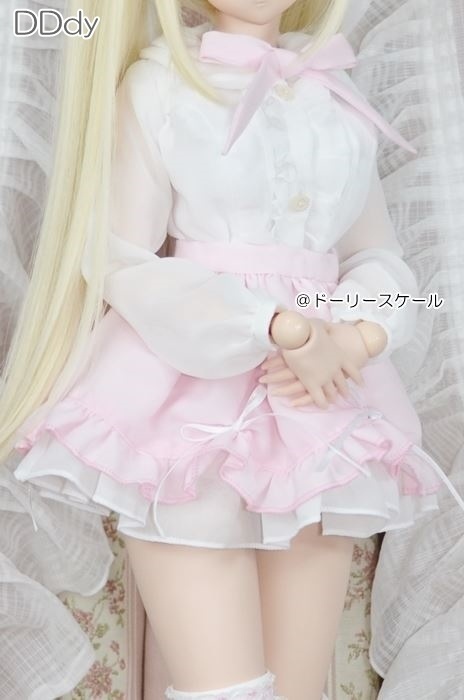 裾スカラップ&フリルスカートの型紙 Hem Scallop & Frill Skirt pattern