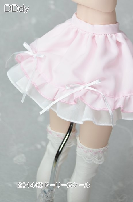 裾スカラップ&フリルスカートの型紙 Hem Scallop & Frill Skirt pattern