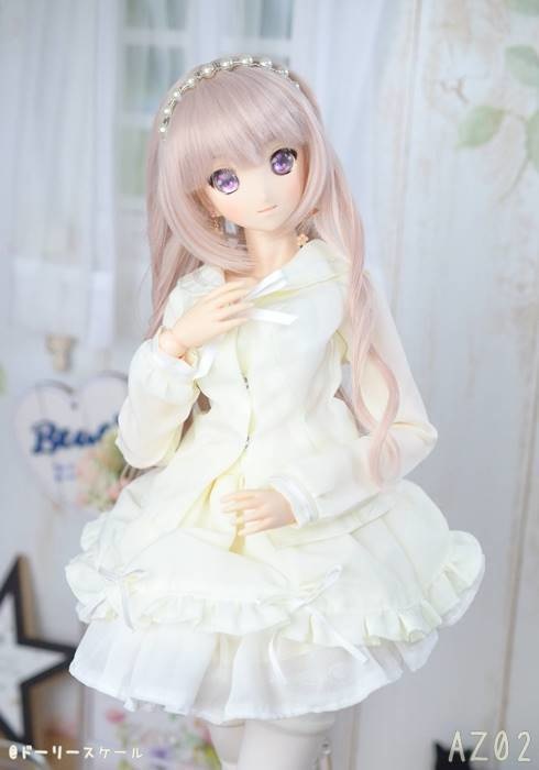 裾スカラップ&フリルスカートの型紙 Hem Scallop & Frill Skirt pattern