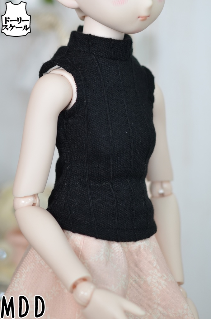 ノースリーブの型紙 Sleeveless pattern