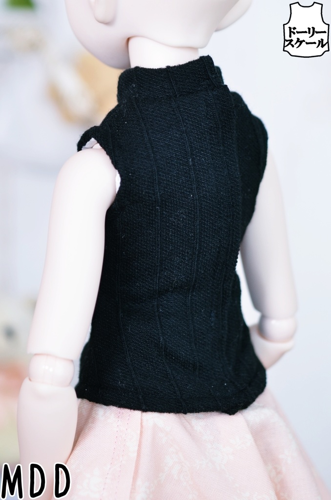 ノースリーブの型紙 Sleeveless pattern