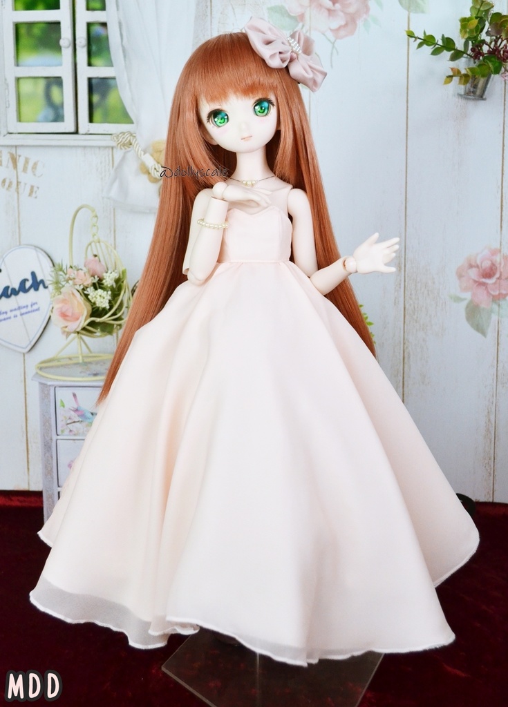 ドレス下ロングの型紙 Lower long dress pattern