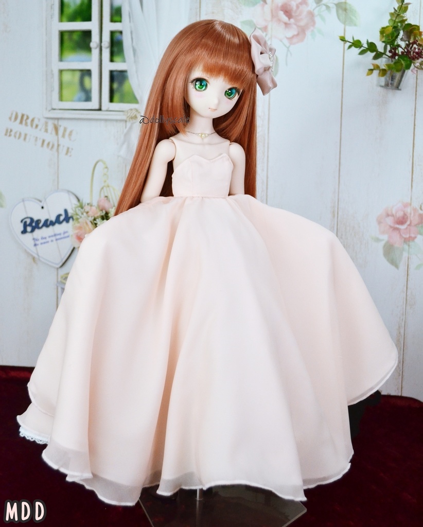 ドレス下ロングの型紙　Lower long dress pattern