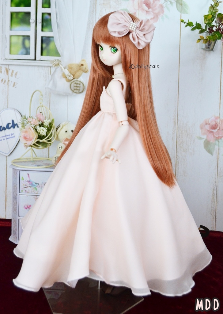 ドレス下ロングの型紙 Lower long dress pattern