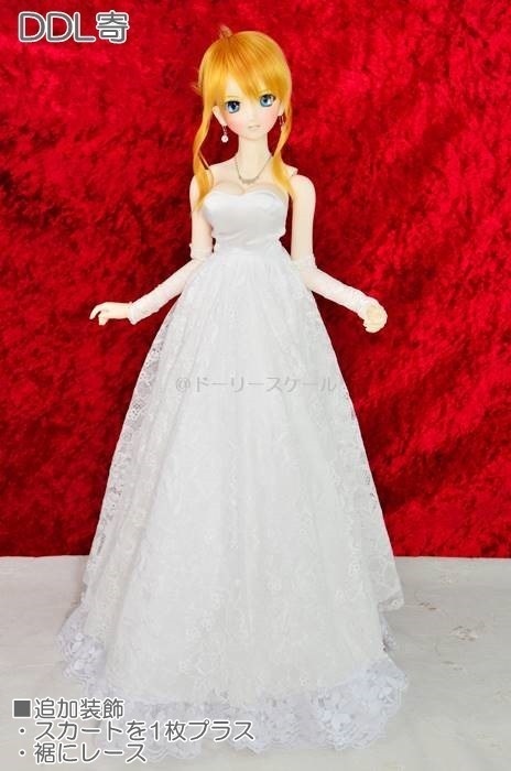 ドレス下ロングの型紙 Lower long dress pattern