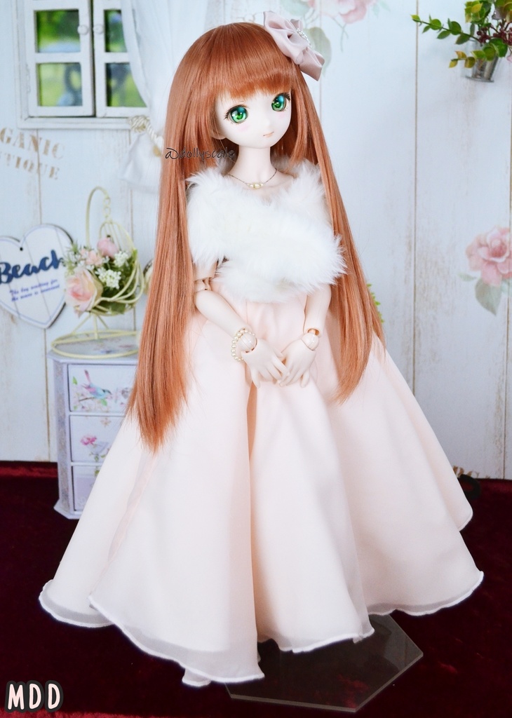 ドレス下ロングの型紙 Lower long dress pattern