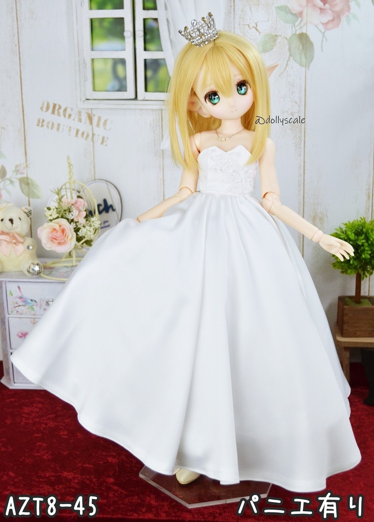 ドレス下ロングの型紙 Lower long dress pattern