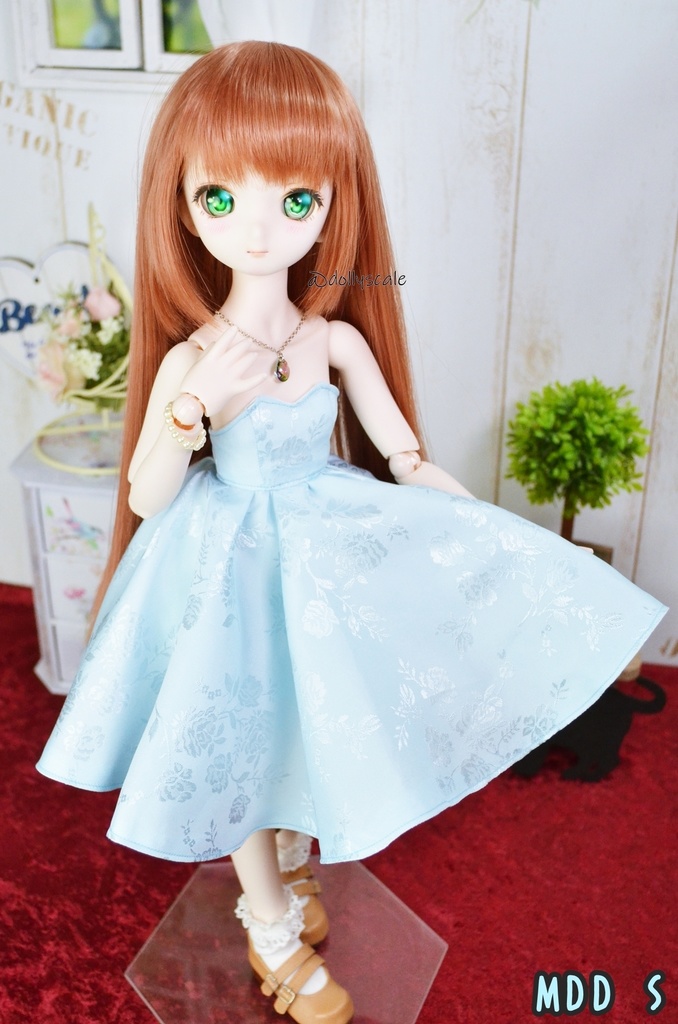 ドレス下ミディアムの型紙　Lower medium dress pattern