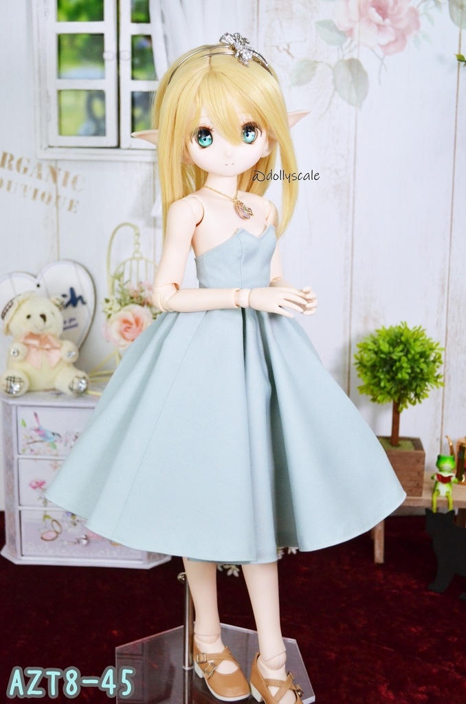 ドレス下ミディアムの型紙 Lower medium dress pattern
